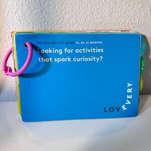 Lovevery The Realist Play‎ Guide Montessori Activity Book 19-21 Months Old